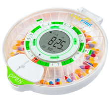Load image into Gallery viewer, Automatic Pill Dispenser with Clear Lid and Large Display
