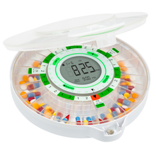 Load image into Gallery viewer, Automatic Pill Dispenser with Frosted Lid and Large Display
